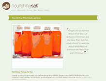 Tablet Screenshot of nourishingself.com
